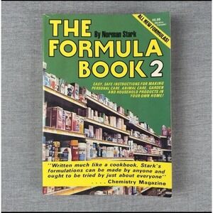 The Formula Book 2 Norman Stark Hardcover 1976 Household DIY Formulas 0836206753